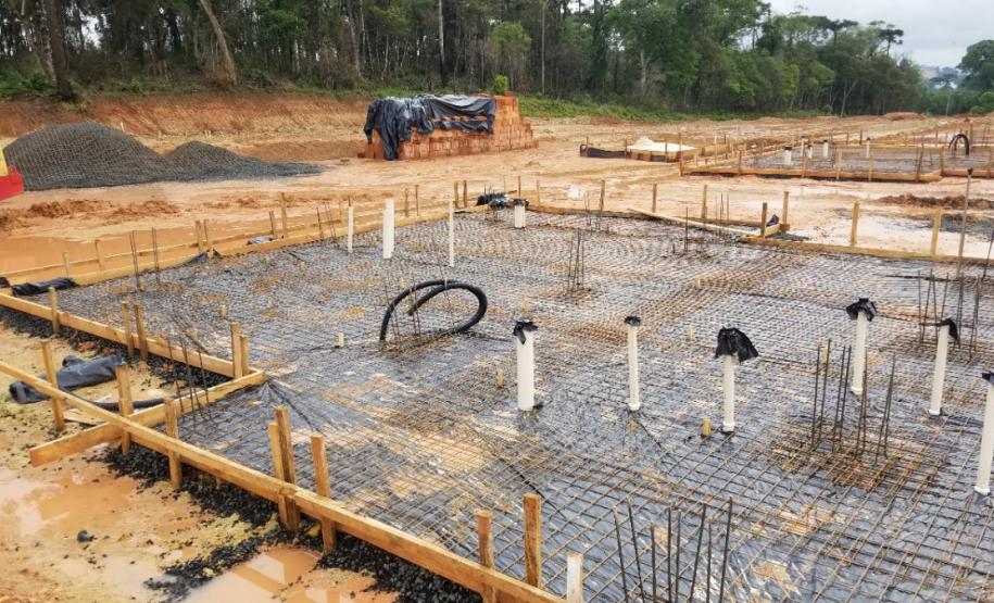 Cohapar vistoria construção de 140 casas em Prudentópolis