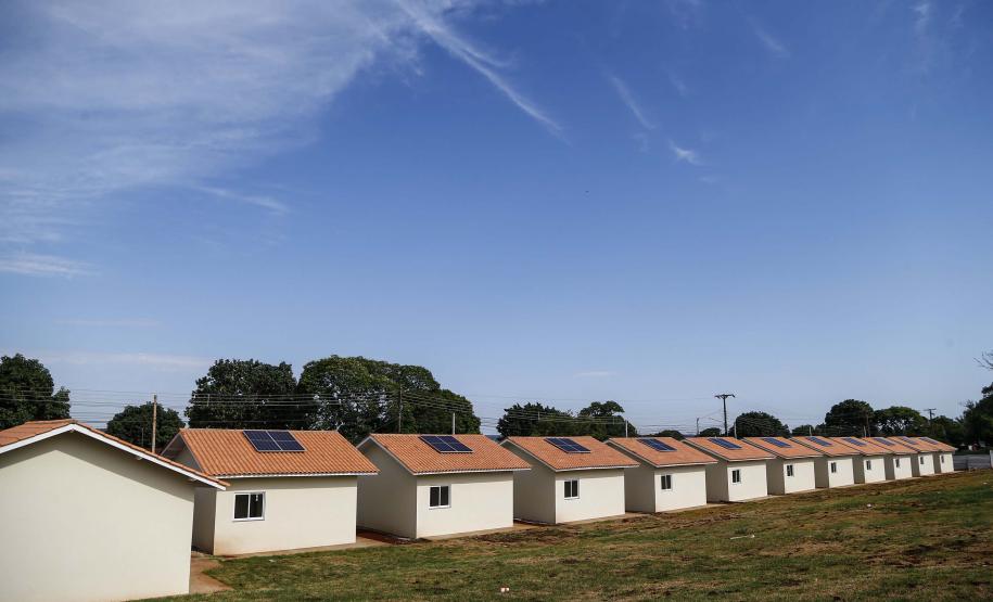 Casas vão atender famílias que vivem em área de risco em Foz do Iguaçu