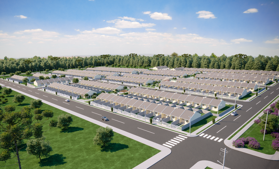 Cascavel vai receber 323 casas populares com investimento de R$ 41,3 milhões