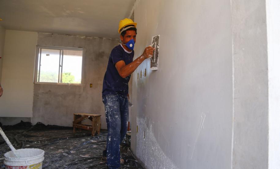 Condomínio do Idoso de Foz do Iguaçu tem 80% das obras executadas