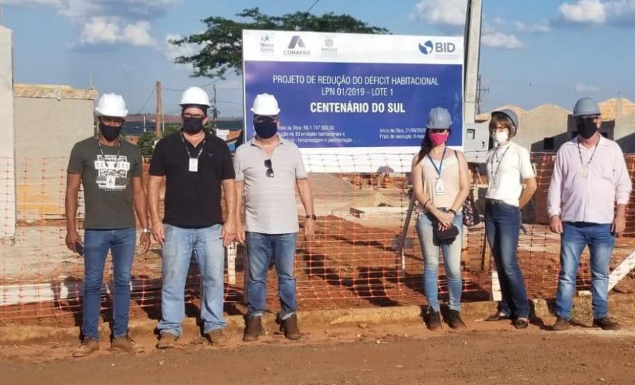 Construção de casas populares está adiantada em Centenário do Sul