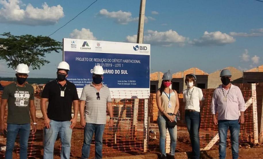 Construção de casas populares está adiantada em Centenário do Sul