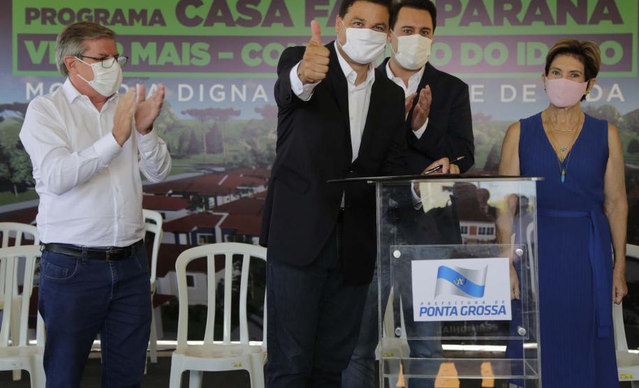 Governador autoriza construção de Condomínio do Idoso em Ponta Grossa