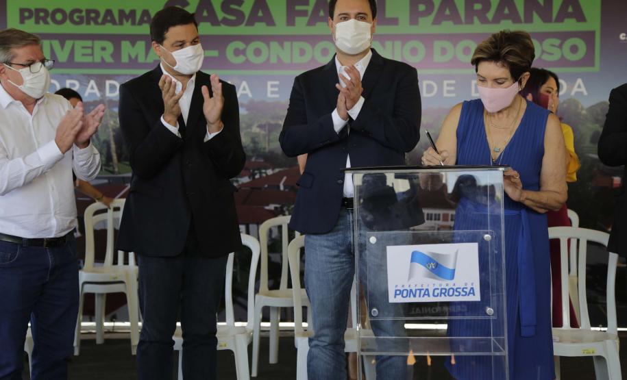 Governador autoriza construção de Condomínio do Idoso em Ponta Grossa