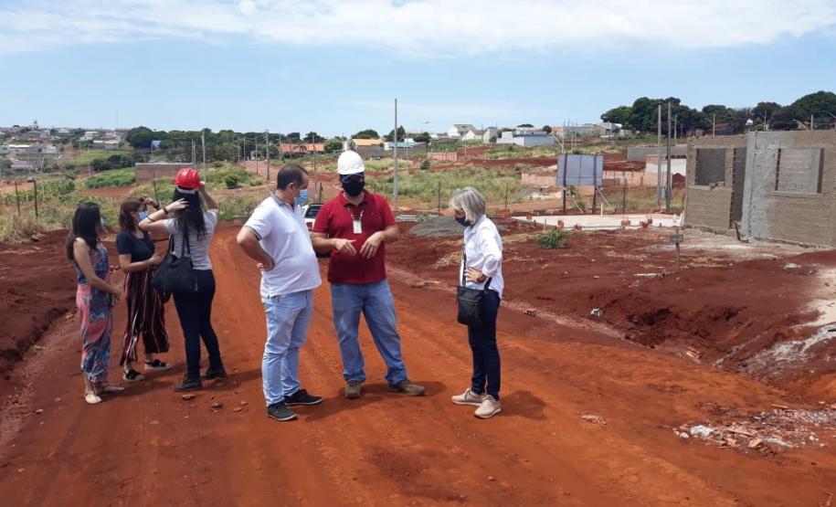 Construção de 28 casas populares chega a 20% em Lunardelli