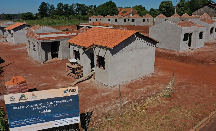 Mesmo com alterações no cronograma, moradias em Guaíra serão entregues neste ano