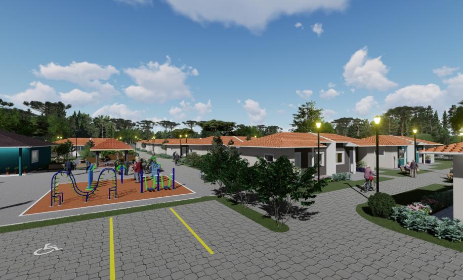 Condomínio do idoso de Prudentópolis será entregue em 2021