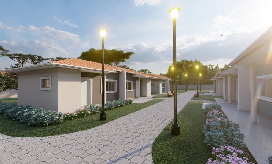 Condomínio do idoso de Prudentópolis será entregue em 2021