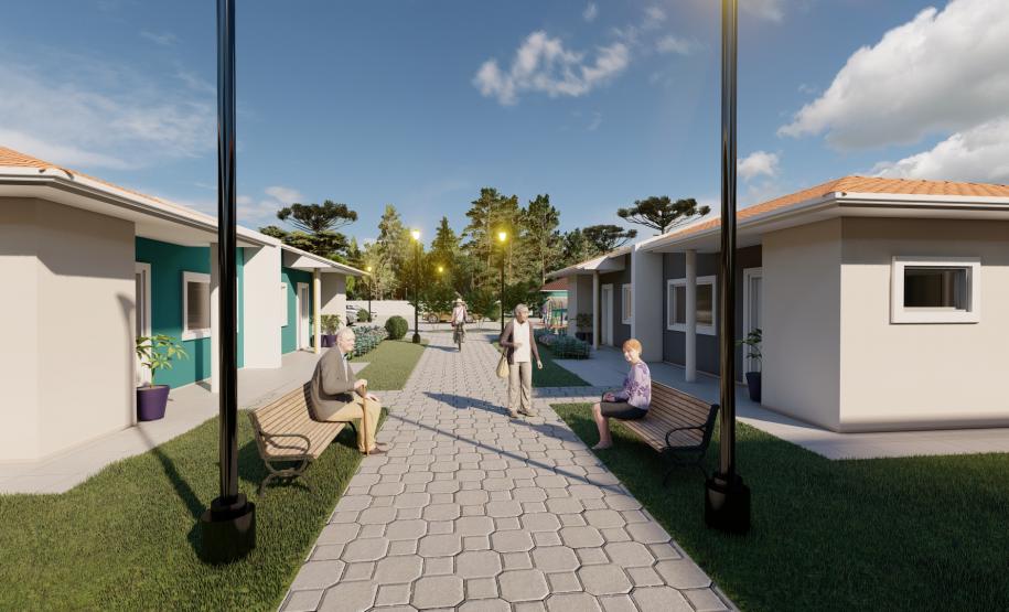 Condomínio do idoso de Prudentópolis será entregue em 2021