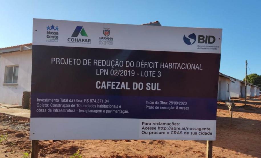 Construção de casas para famílias em vulnerabilidade chega a 70% em Cafezal do Sul