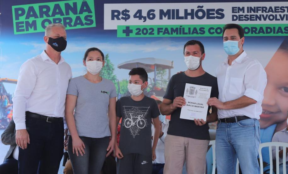 Estado regulariza 202 propriedades em Inácio Martins