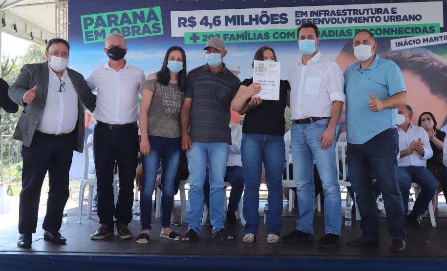 Estado regulariza 202 propriedades em Inácio Martins