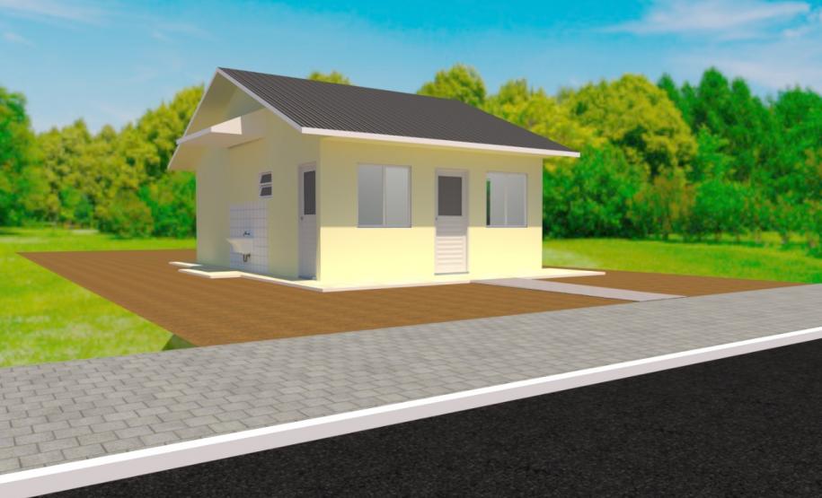 Projeto arquitetônico Itagiba