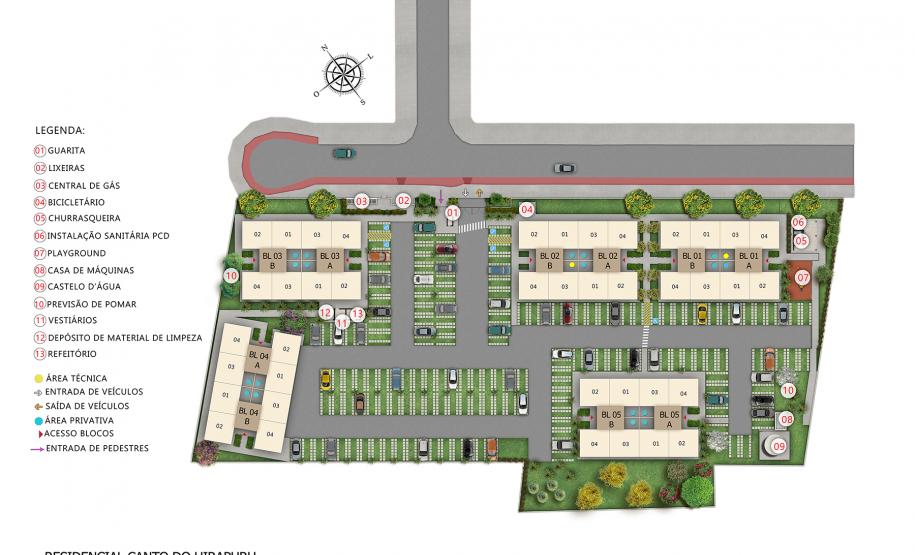Residencial Canto do Uirapuru - Módulo I