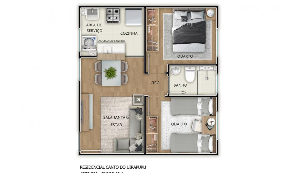 Residencial Canto do Uirapuru - Módulo I