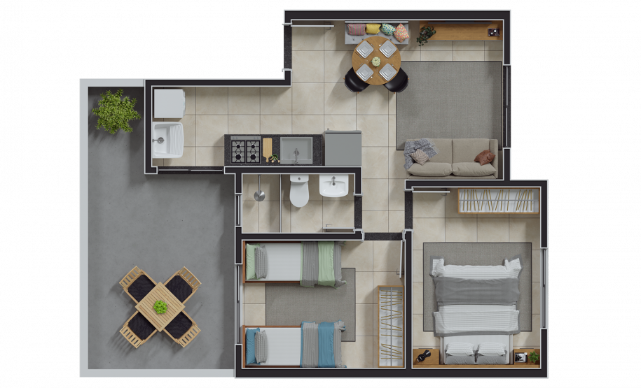 Residencial Honolulu