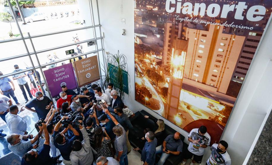 Governador confirma pacote de investimentos para Cianorte com 389 moradias e equipamentos