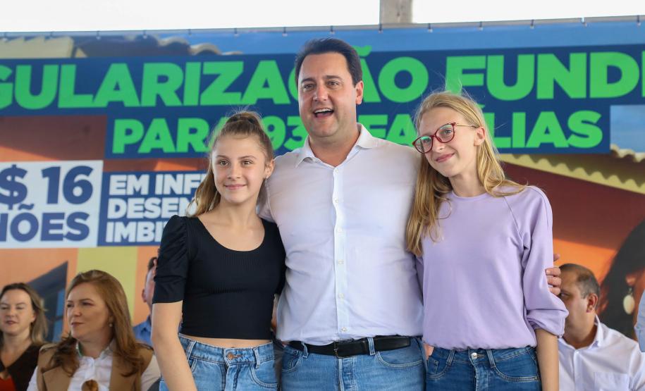 Governador regulariza moradia de 936 famílias em Imbituva e libera R$ 15 milhões para a cidade