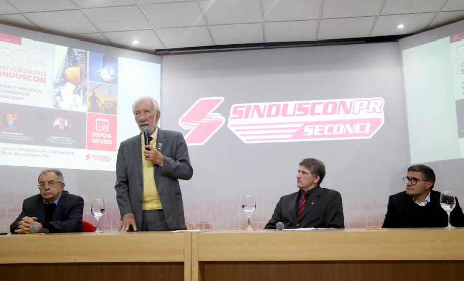 Piana destaca apoio do Sinduscon a projetos habitacionais do Estado