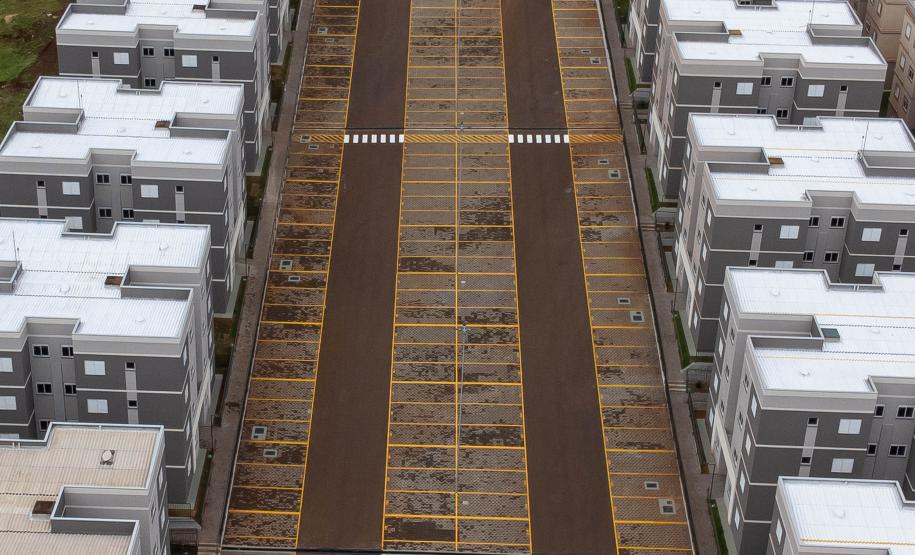 Londrina, 25 de fevereiro de 2023 - Entrega das chaves do Residencial Solar di Ravello, com familias contempladas pelo programa Casa Fácil.