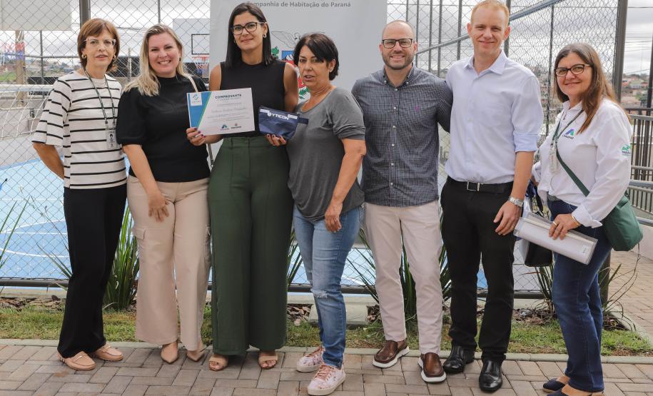 Londrina, 25 de fevereiro de 2023 - Entrega das chaves do Residencial Solar di Ravello, com familias contempladas pelo programa Casa Fácil.