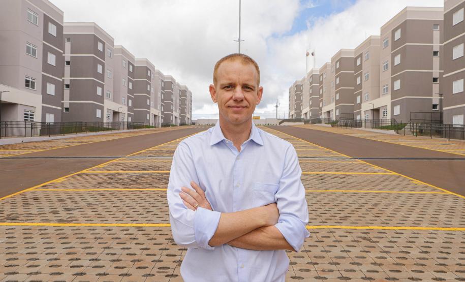 Londrina, 25 de fevereiro de 2023 - Entrega das chaves do Residencial Solar di Ravello, com familias contempladas pelo programa Casa Fácil.