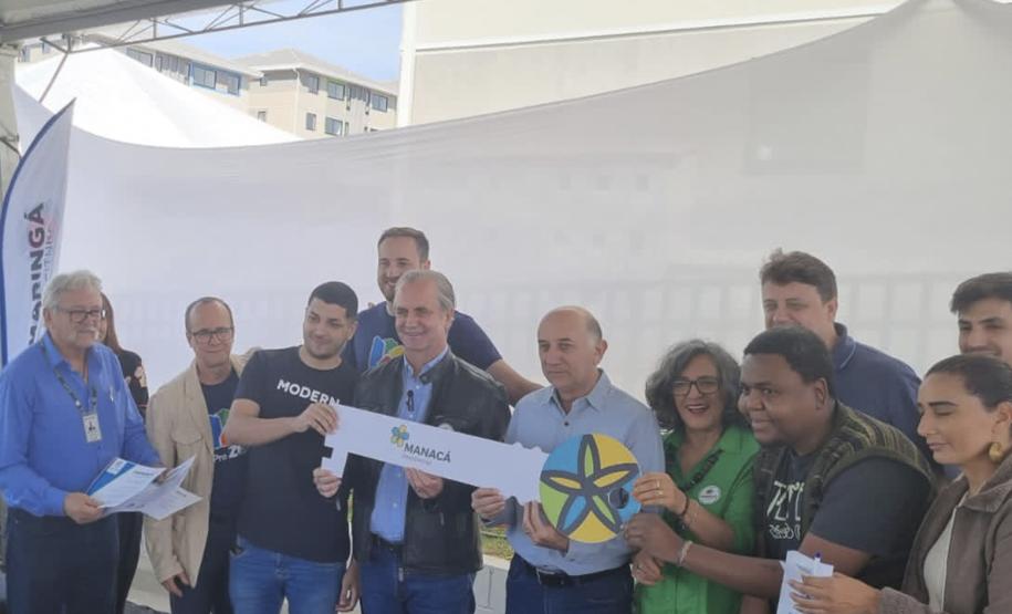 Foi entregue no Município Maringá o Empreendimento Residencial Manacá I e II, com auxílio do Governo do Estado