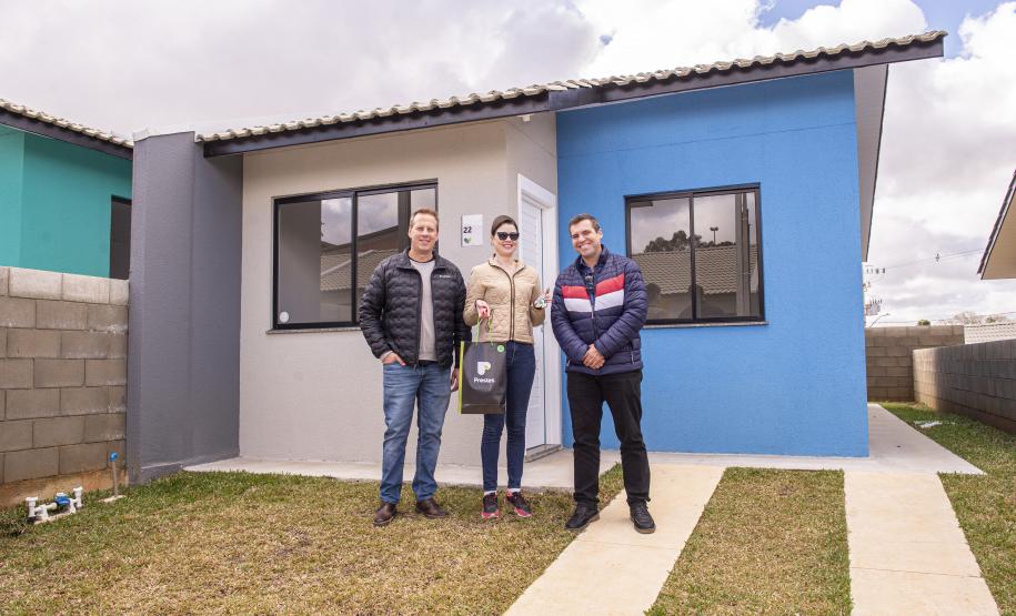 Estado investe R$ 1,8 milhão para apoiar famílias em conjunto de 266 casas em Ponta Grossa