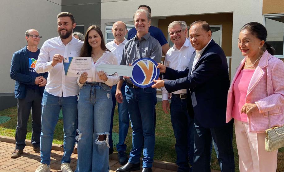 Estado banca o valor de entrada e viabiliza a casa própria para 109 famílias de Maringá