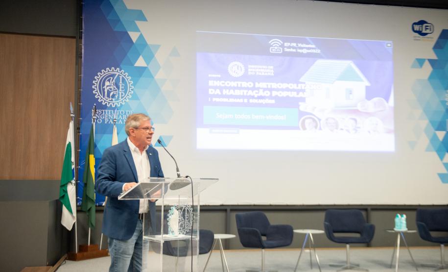 Presidente da Cohapar Participa do Encontro Metropolitano da Habitação Popular no IEP – Instituto de Engenharia do Paraná