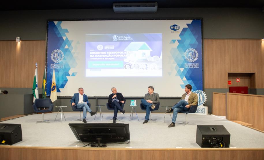 Presidente da Cohapar Participa do Encontro Metropolitano da Habitação Popular no IEP – Instituto de Engenharia do Paraná