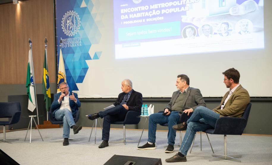 Presidente da Cohapar Participa do Encontro Metropolitano da Habitação Popular no IEP – Instituto de Engenharia do Paraná