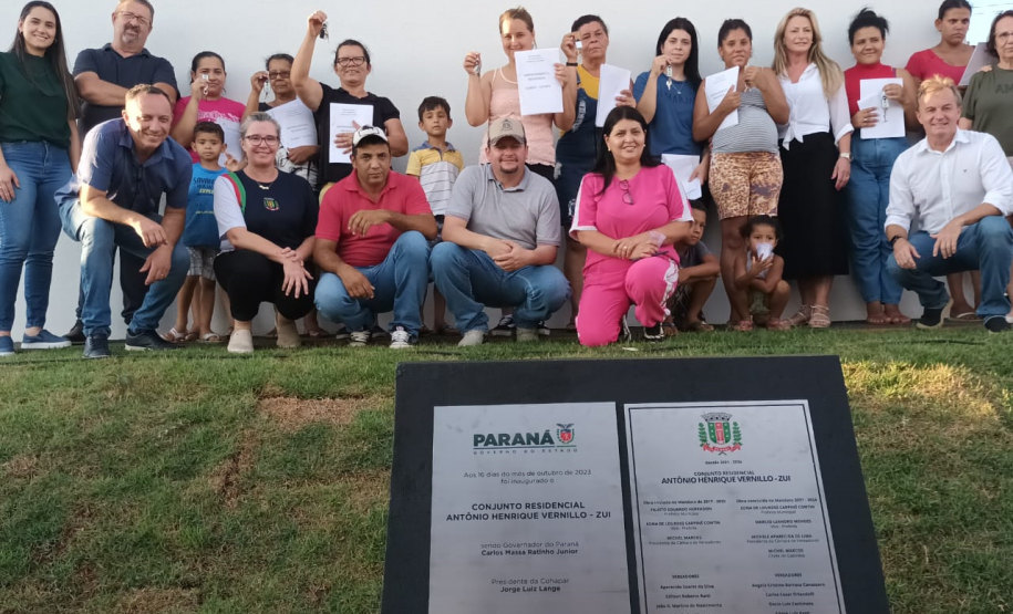 Entrega de 10 Novas Moradias no Conjunto Residencial Antônio Henrique Vernillo