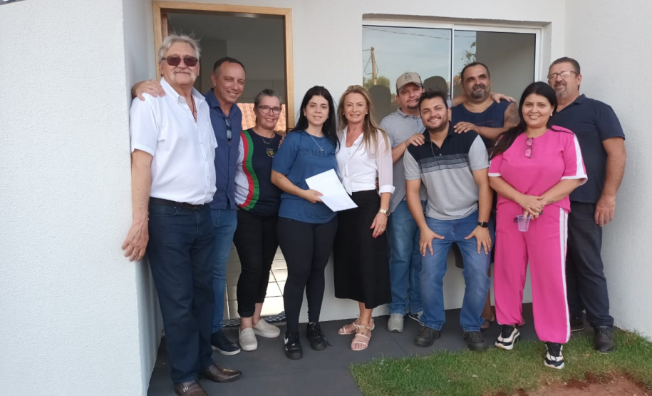 Entrega de 10 Novas Moradias no Conjunto Residencial Antônio Henrique Vernillo