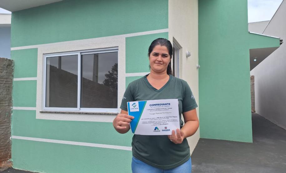 Entrega de 25 Casas no Residencial Tibagi II em Apucarana pelo Programa Casa Fácil Paraná