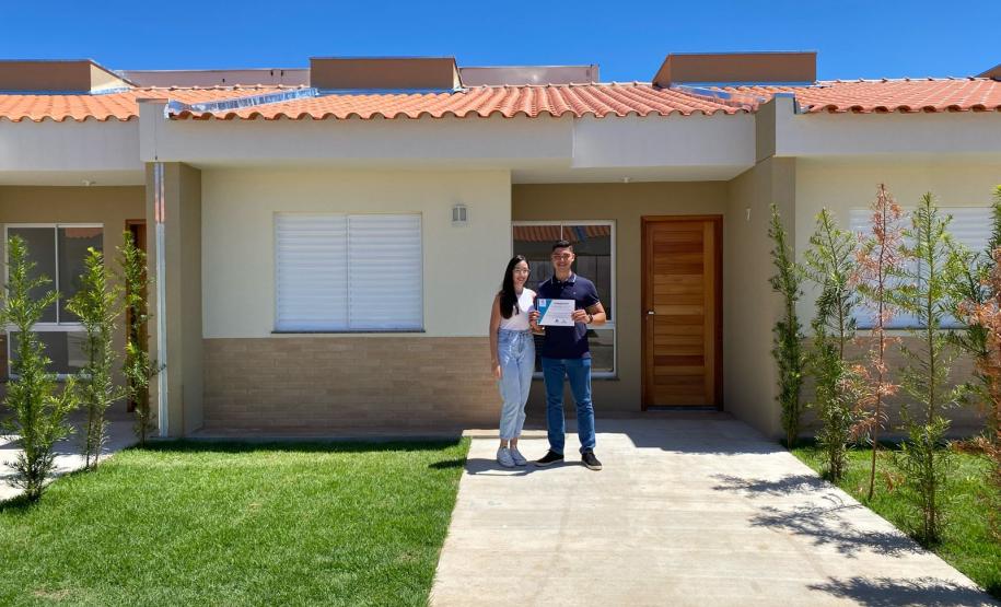 Com 270 mil em recursos estaduais, Cohapar viabiliza moradias para famílias de Santo Antônio da Platina