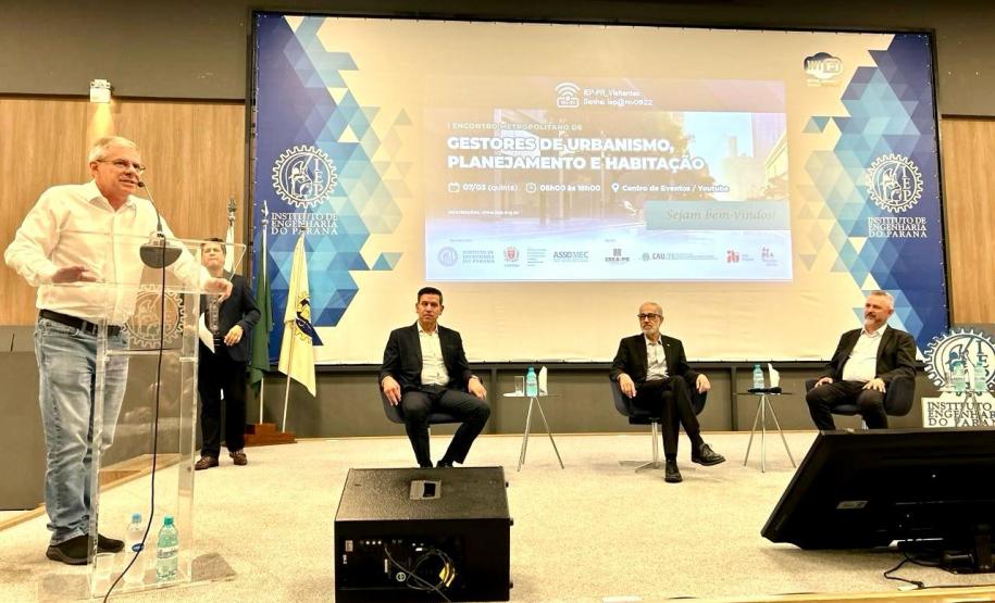 Cohapar participa do 1º Encontro Metropolitano de Gestores de Urbanismo, Planejamento e Habitação