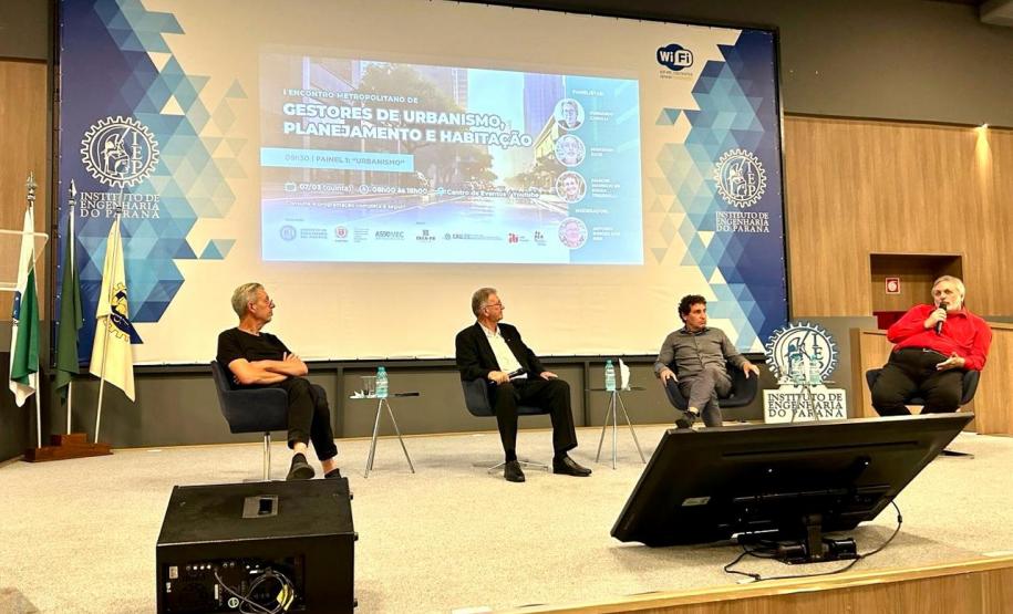 Cohapar participa do 1º Encontro Metropolitano de Gestores de Urbanismo, Planejamento e Habitação