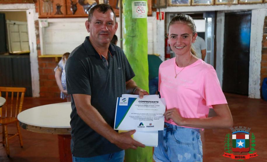 Por meio do Casa Fácil, 38 famílias de Missal conquistam a sonhada casa própria