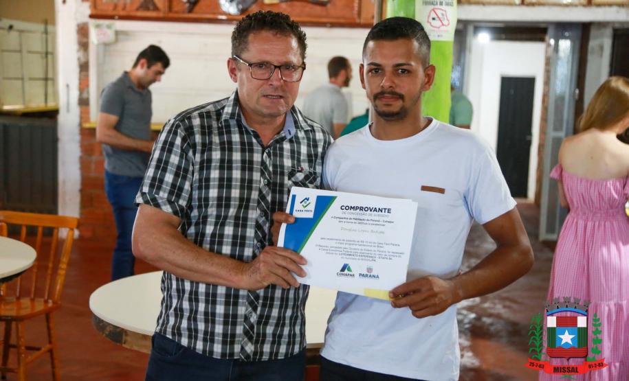 Por meio do Casa Fácil, 38 famílias de Missal conquistam a sonhada casa própria