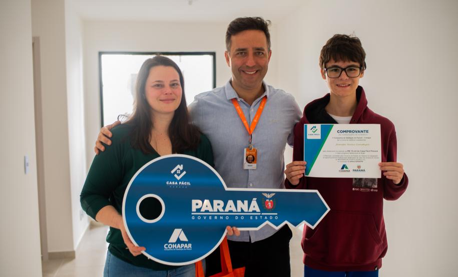 Com apoio do Estado, 144 famílias conquistam imóvel próprio em Araucária