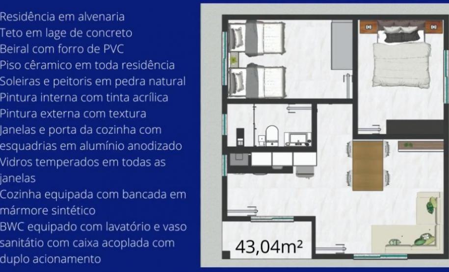 Conjunto Habitacional Japira III - 8ª Etapa - 1ª Fase