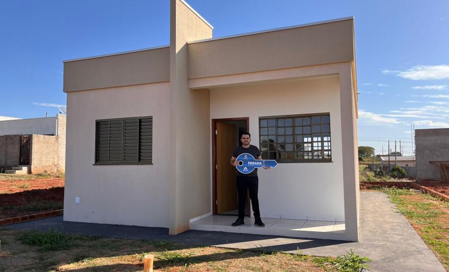 Graças ao Casa Fácil, 20 famílias de Diamante do Norte realizam o sonho da casa própria