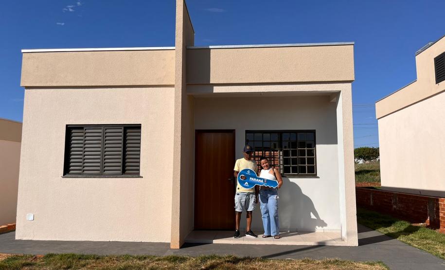 Graças ao Casa Fácil, 20 famílias de Diamante do Norte realizam o sonho da casa própria