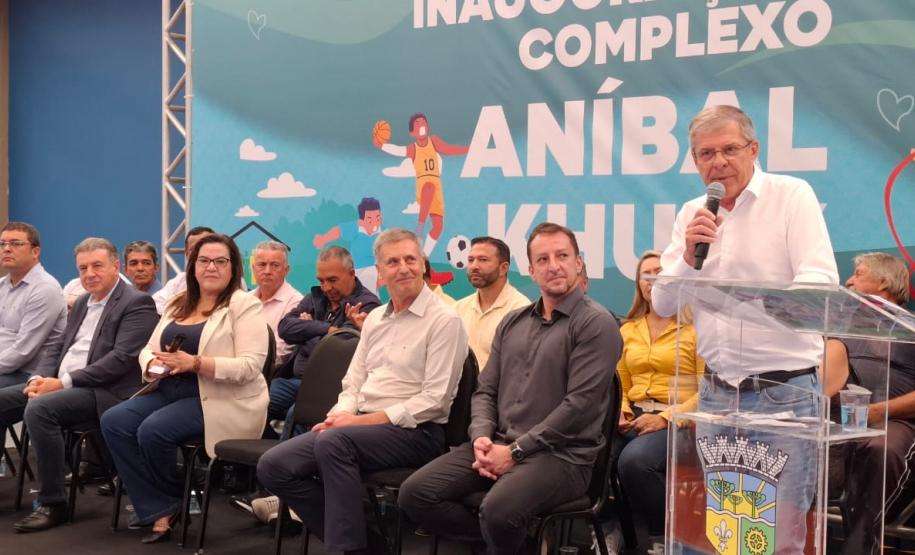 Cohapar, Caixa e Prefeitura inauguram Complexo Esportivo Anibal Khury em Pinhais