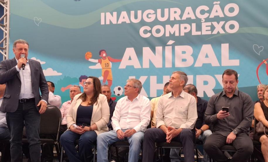 Cohapar, Caixa e Prefeitura inauguram Complexo Esportivo Anibal Khury em Pinhais