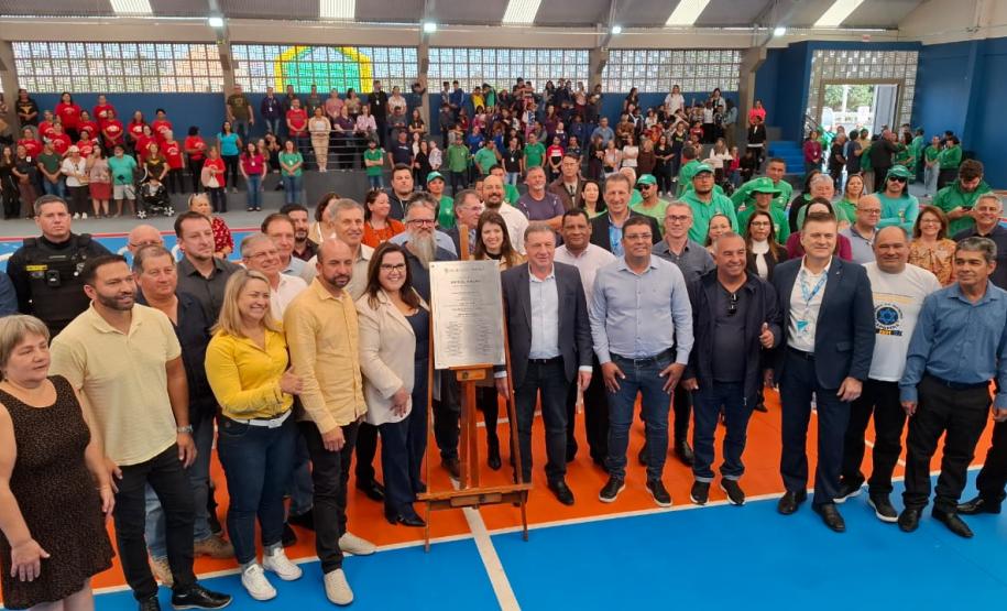 Cohapar, Caixa e Prefeitura inauguram Complexo Esportivo Anibal Khury em Pinhais