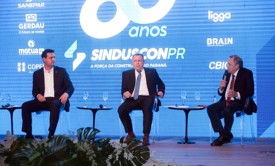 Governador ressalta parceria entre Estado e construção civil no desenvolvimento do Paraná