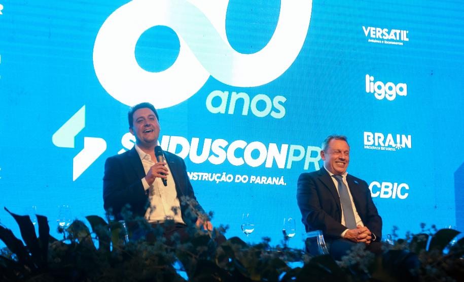 Governador ressalta parceria entre Estado e construção civil no desenvolvimento do Paraná