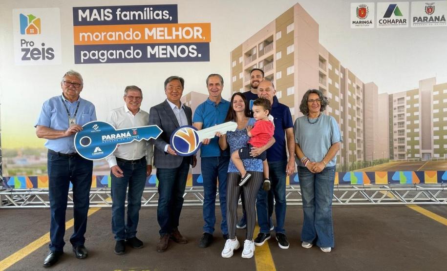 Com aporte estadual de R$ 3,58 milhões, Solar das Araucárias beneficia 320 famílias em Maringá